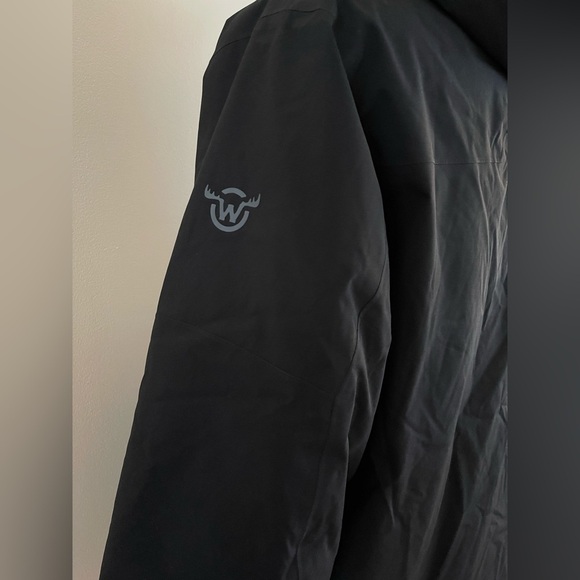 Moosejaw | Insulated Winter Hooded Jacket | Black | Waterproof | Men’s XL - Picture 3 of 5